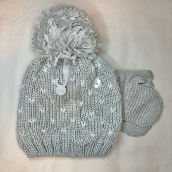 Toby beanie and mittens set - Picture 4 of 4